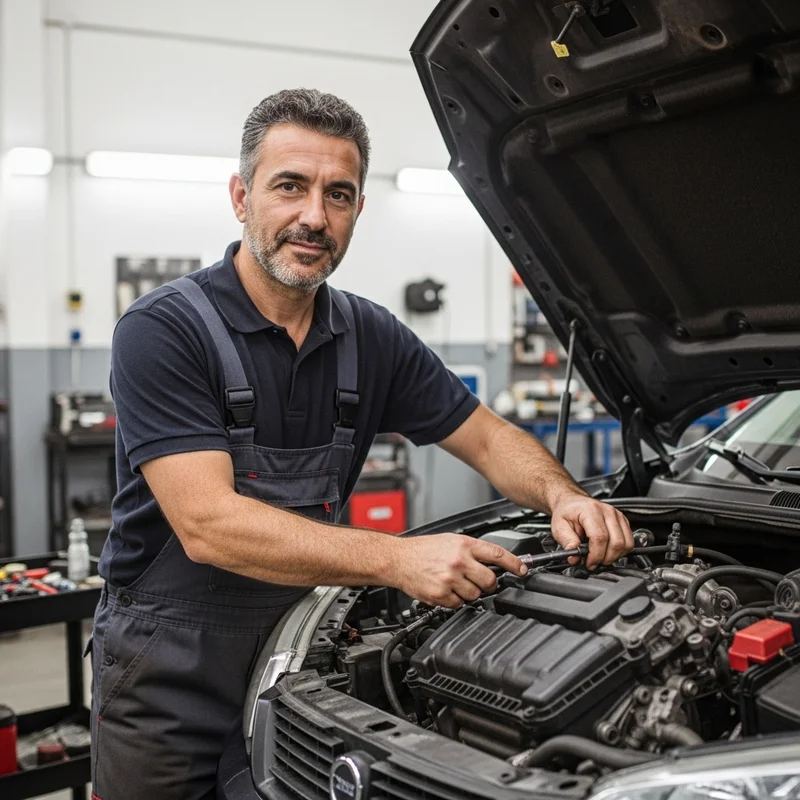 Ángel Bravo, Gerente y jefe de taller de Taller Carabanchel